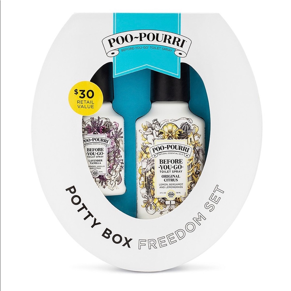 NWT 3 piece Poo-Pourri gift set, 6 OUNCES, 10ML